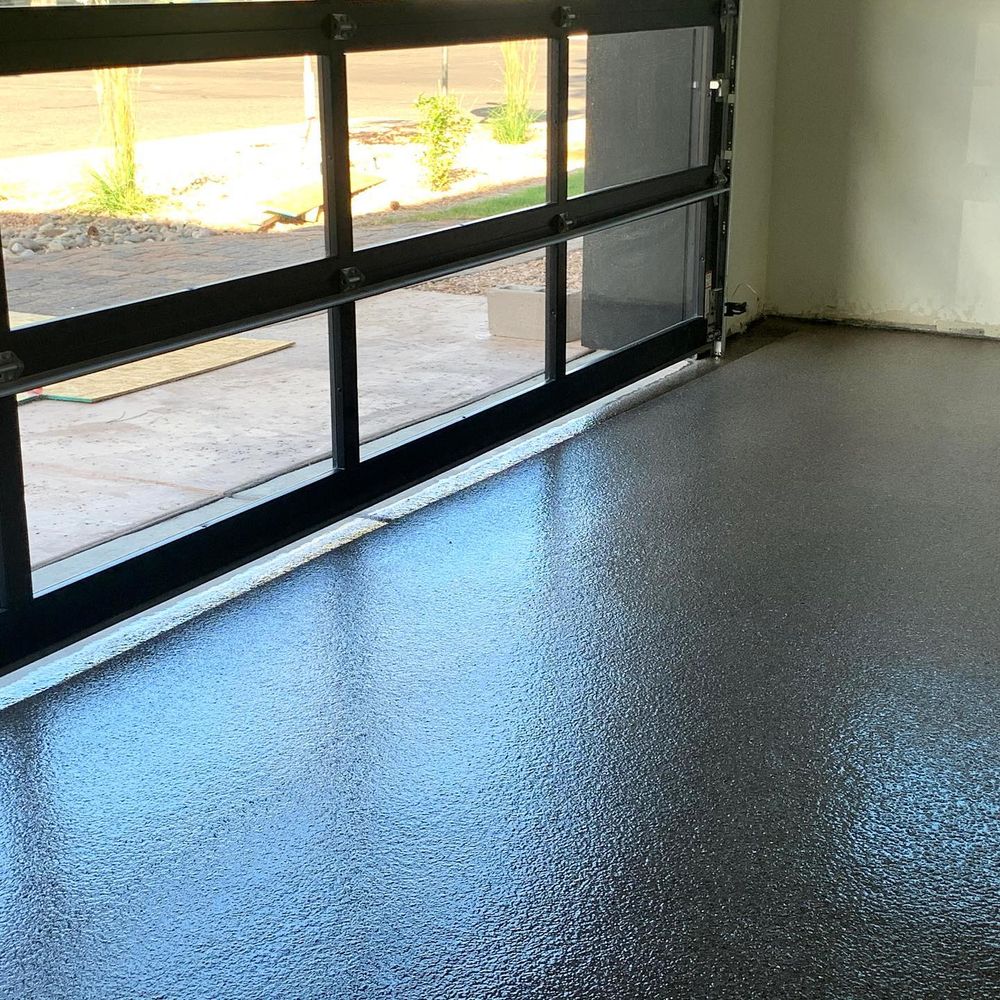 Transform your home with our durable and stylish epoxy flooring solutions, offering easy maintenance, enhanced safety, and a modern look to elevate any space in both residential and garage areas. for Lucero's Painting & Floor Coating in Albuquerque, NM