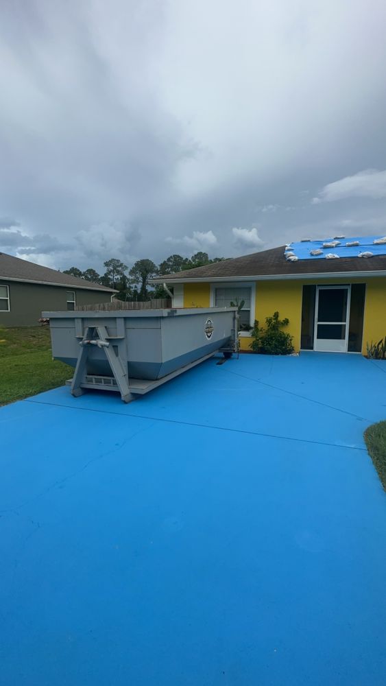 10 Yard Dumpster for Brevard Dumpsters in Palm Bay, FL