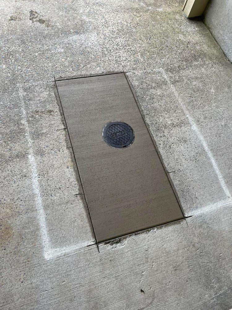 Concrete for MD Construction & Sewer in North Yelm, WA