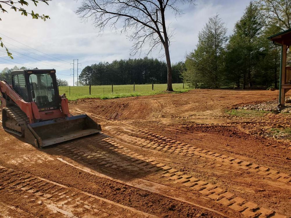 Our leveling service ensures a perfectly even foundation for your construction projects, enhancing stability and safety. Trust our experienced team to prepare your site efficiently and deliver exceptional results every time. for First Call Land Works & Excavation LLC in Putnam County, TN