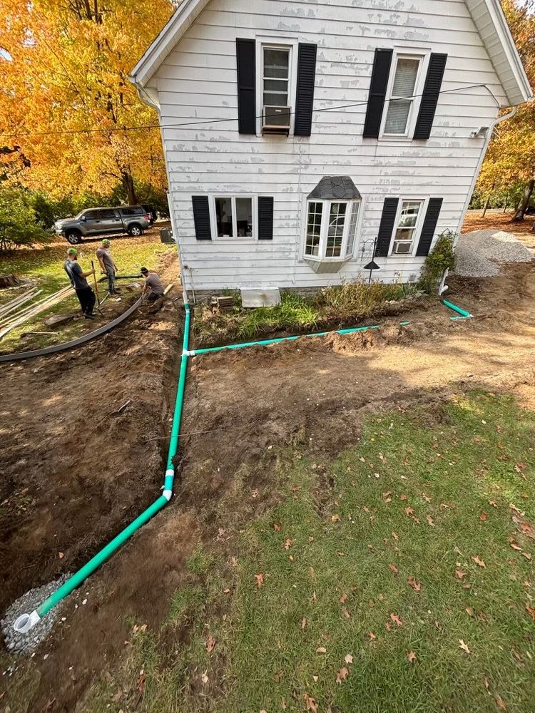 Our excavations service ensures precise groundwork and effective drainage solutions, providing a strong foundation for your project while protecting your home from water damage with expert care and professionalism. for Curb Concepts Plus in Mishawaka, IN