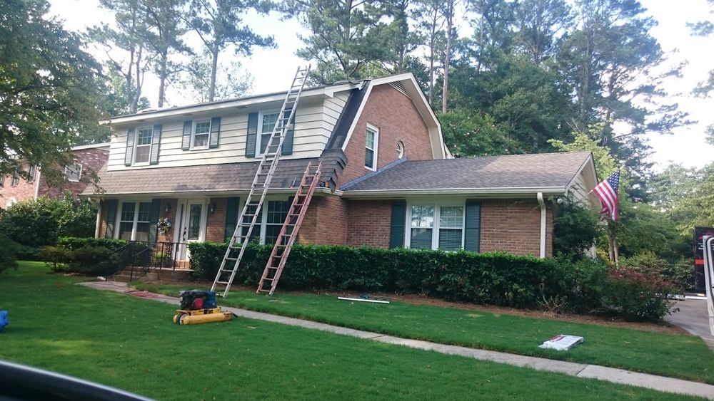 Gutter Installation for All In One Exterior and Construction in Alpharetta, GA