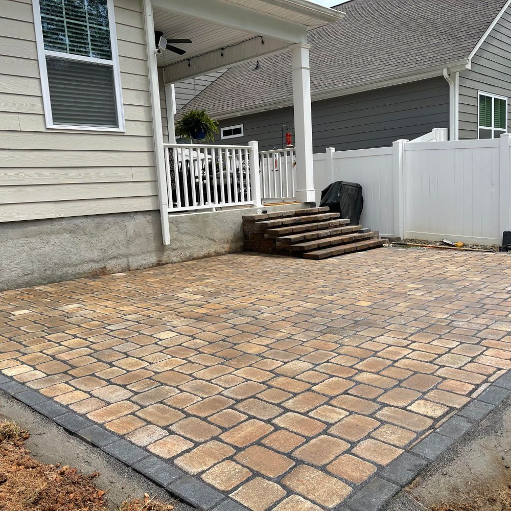 Hardscaping for L & C Landscaping in Statesville, NC