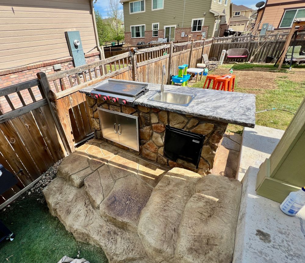 Concrete for Majestic Custom Concrete in Colorado Springs, CO