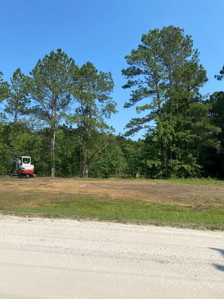 Our Site Preparation service ensures a smooth start for your construction project by clearing the land, grading the terrain, and preparing safe, stable foundations tailored to your unique property needs. for DuBose Outdoor Services in Sumter, SC