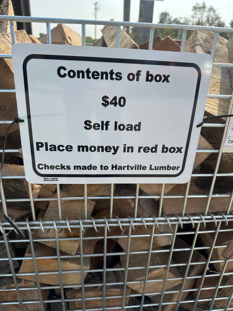 Firewood  for Hartville Lumber & Millwork Company in Hartville, OH