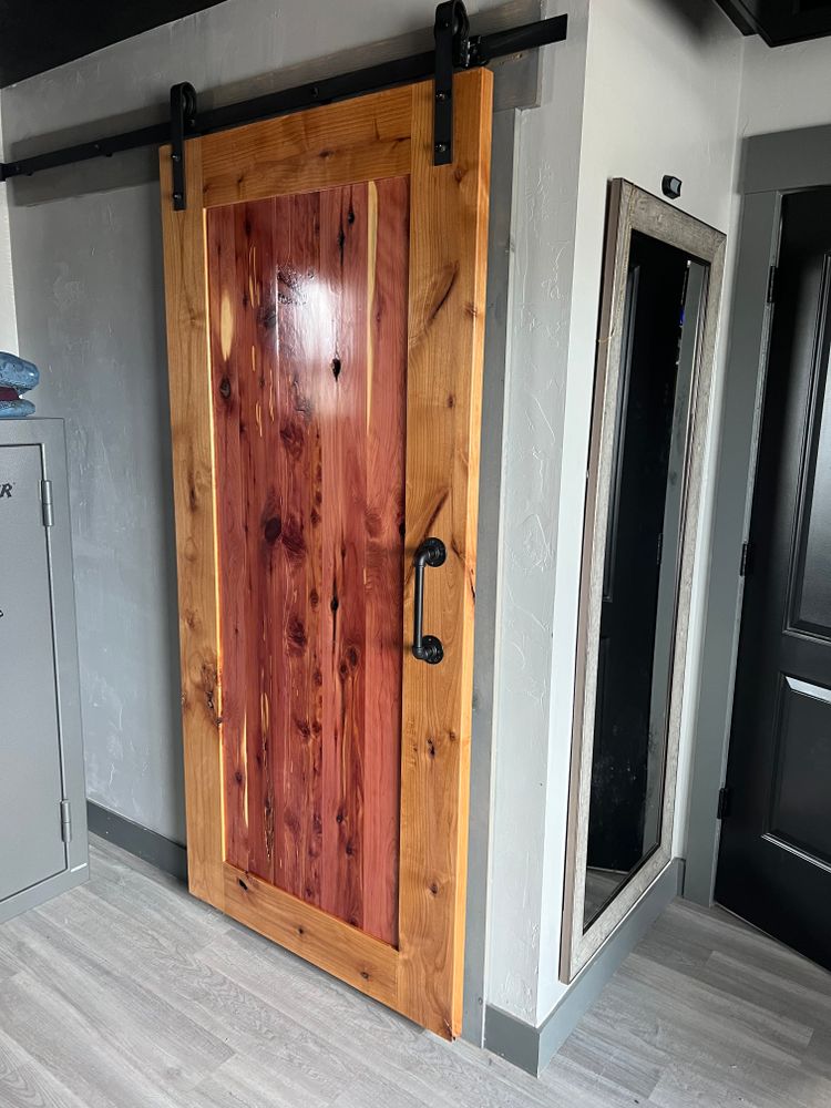 Custom Barn Doors for Carpentry Kings Construction in Hurricane, UT