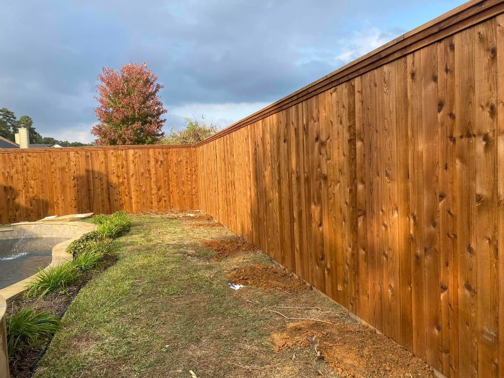 Enhance your property's security and aesthetics with our professional fence installation service, offering expert craftsmanship, durable materials, and personalized designs to complement any home's style while ensuring privacy and safety. for M&L Lonestar Fencing in Kilgore, TX