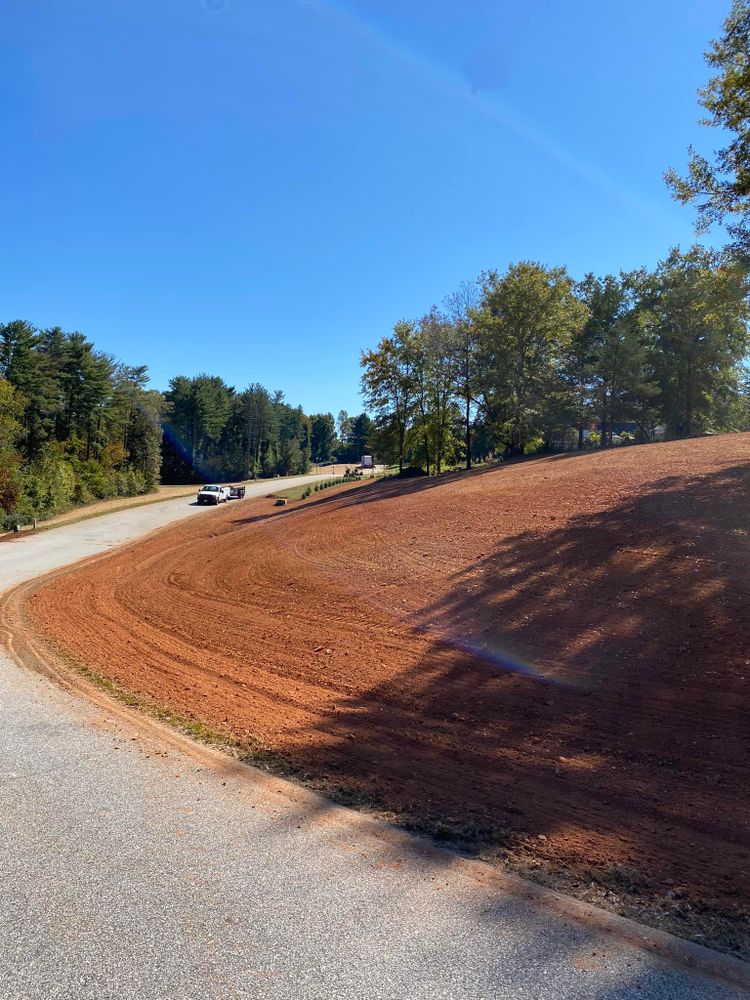 Land Clearing for J&G LandWorx LLC in Rutherfordton, NC