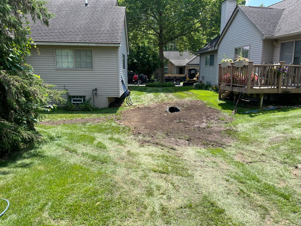Grading for Steed's Lawn and Landscape LLC in White Lake, MI