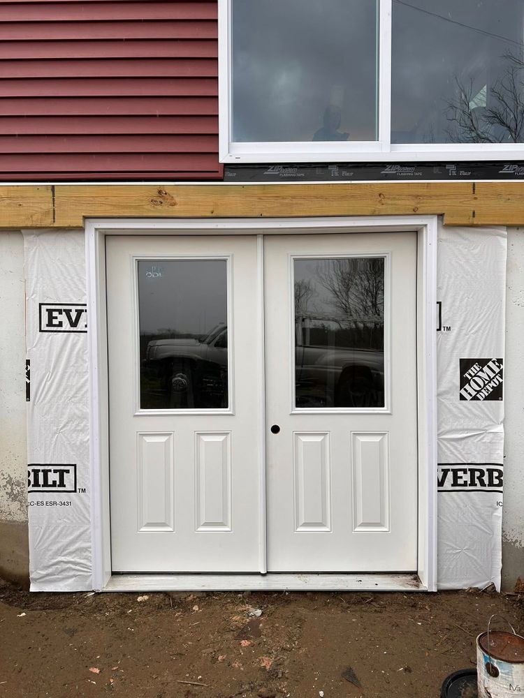 Enhance your home's aesthetics and security with our professional windows and doors service, offering a wide selection of styles and materials tailored to meet your specific needs and preferences. for The Finish Group in Bangor, ME