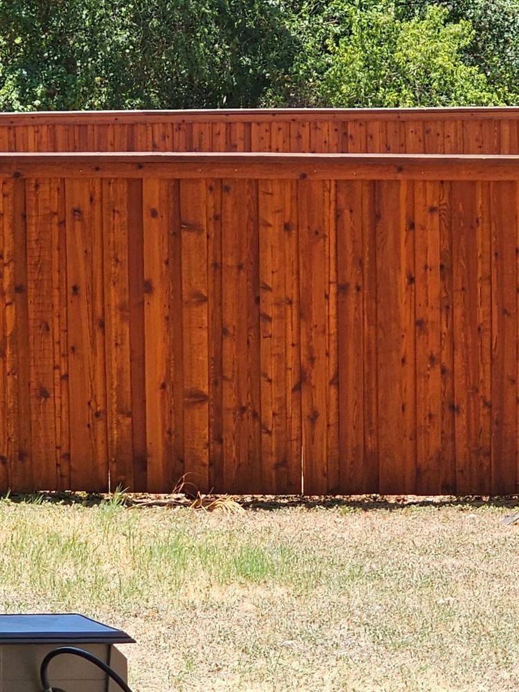 Fence Stain and Seal for Ansley Staining and Exterior Works in New Braunfels, TX