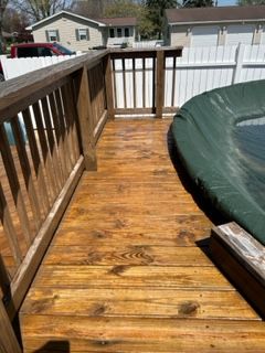 Wood Deck & Fence Restoration  for X-treme Pro Wash in Huntsville, OH