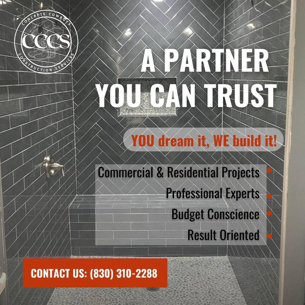 All Photos for Concrete Cowboys Construction Services in San Antonio, TX