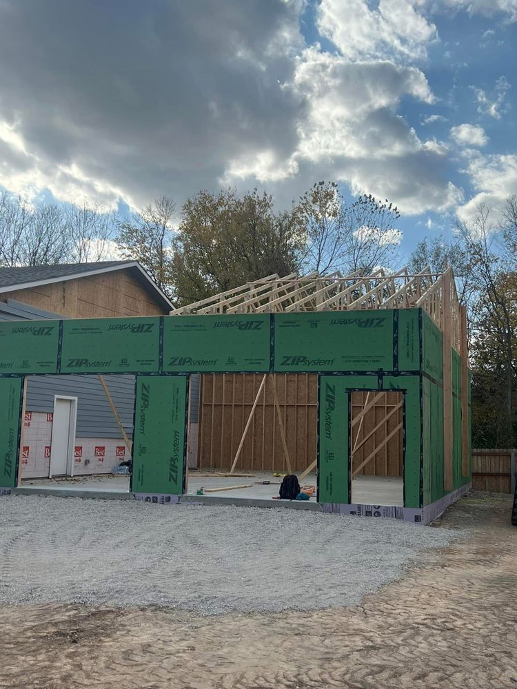 Enhance your property's privacy and security with our expert framing service. Our skilled team ensures durable, aesthetically pleasing framing to meet all your construction and remodeling needs. for SDM Construction LLC in Lawrence, KS
