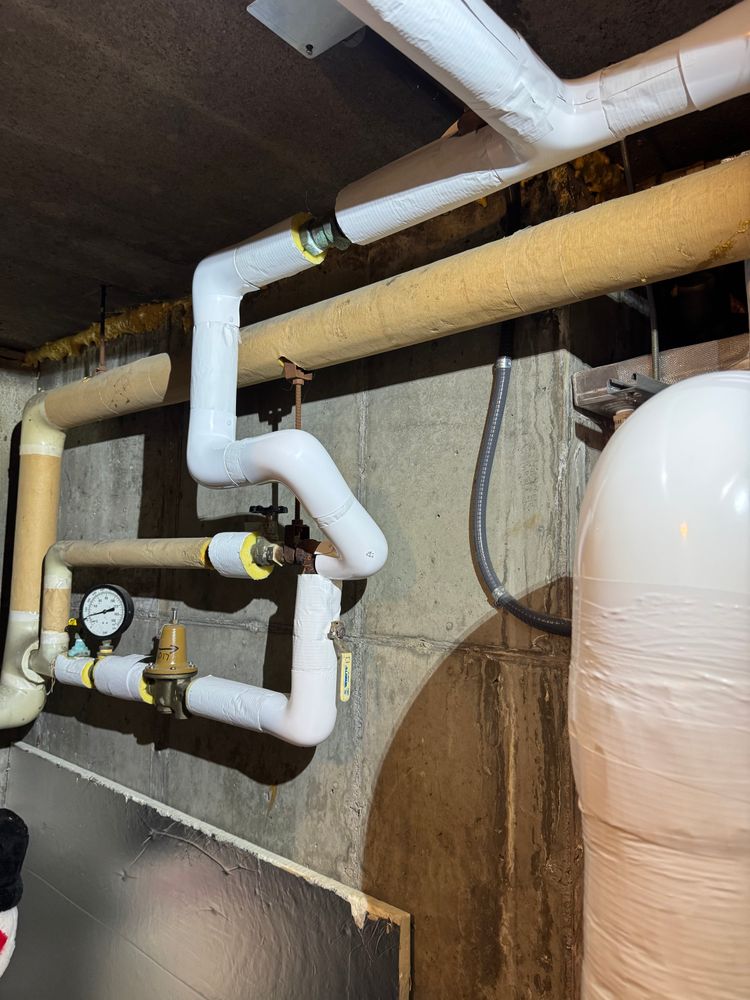 Pipe Insulation Upgrade for Big Moes Plumbing & Heating in Fitchburg, MA