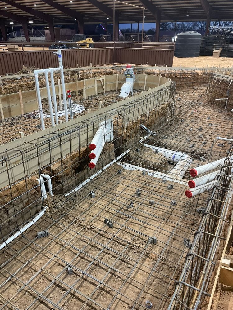 Custom Ground Horse Walker for Black Diamond Custom Pools LLC in Azle, TX