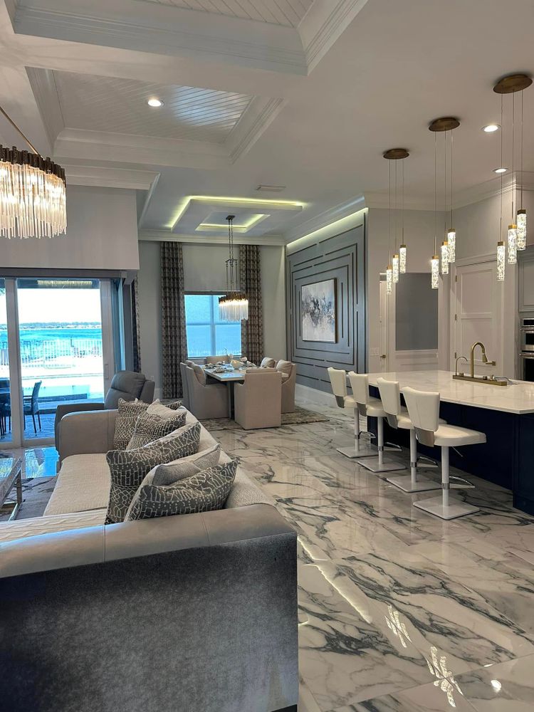 Interior Renovations for Carmelo Mauro Construction in Naples, FL