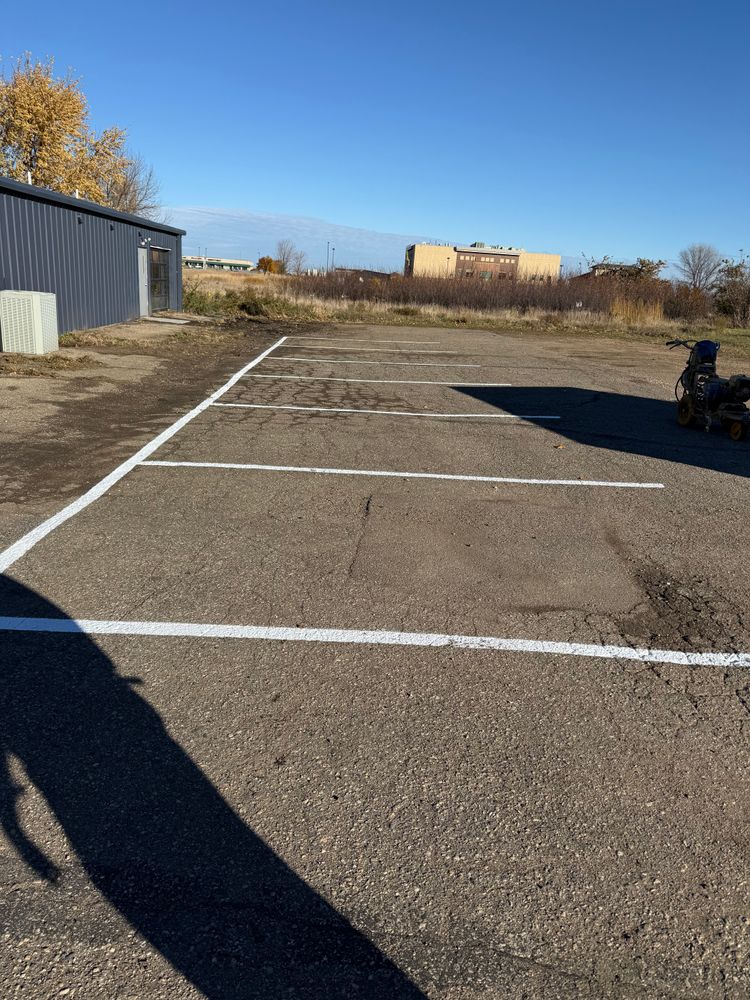 All Photos for Midwest Line Striping LLC in Spirit Lake, IA