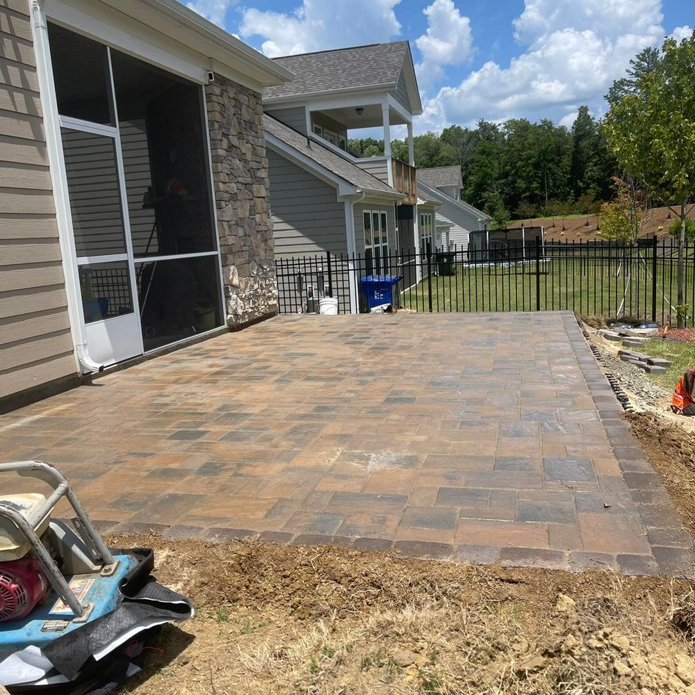 Hardscaping for L & C Landscaping in Statesville, NC