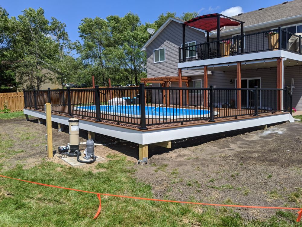 Our deck projects for Radke Deck Works & Remodeling in Elk River,  MN