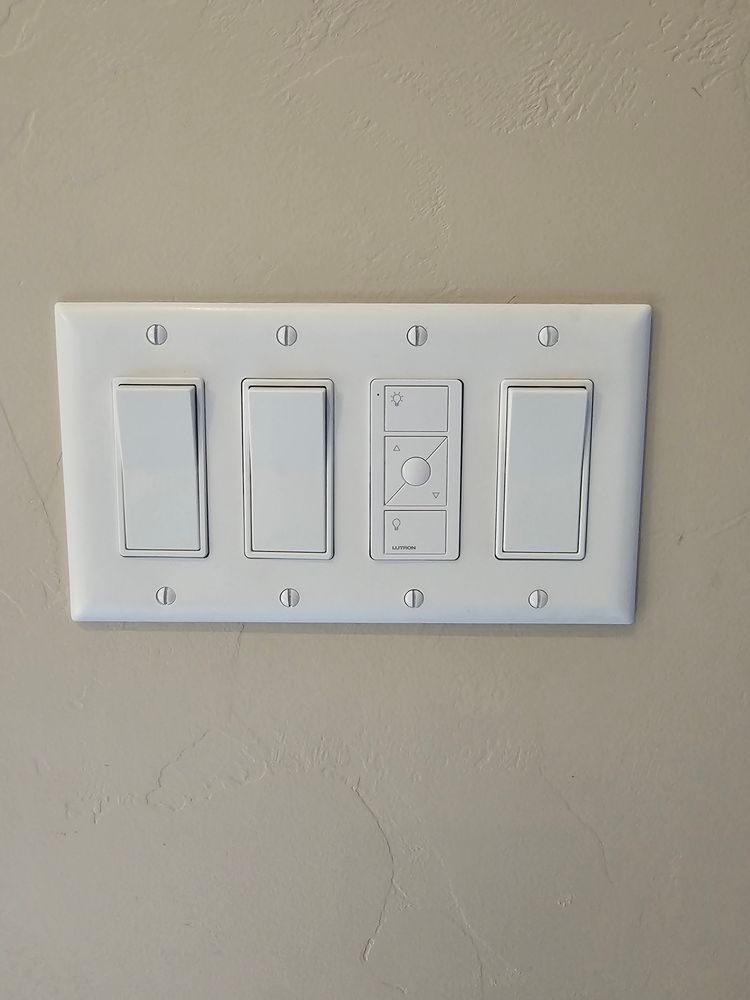 Upgrade and enhance your home's electrical system with our professional Outlet and Switch Installation service. Ensure safety, efficiency, and aesthetic appeal while accommodating your modern lifestyle needs through expert craftsmanship. for DMAC Electrical Contracting & Service in Rigby, ID