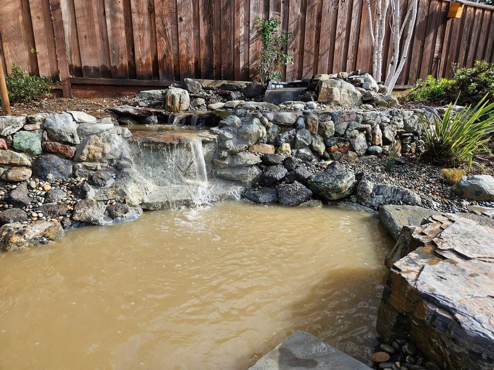 Water Features and Ponds for Martin Stanko Landscape Construction in Livermore, CA