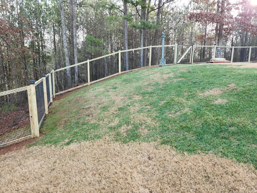 Our Custom Fences service offers personalized design and installation, ensuring durability and style. We also specialize in fence repair, maintaining safety and aesthetics for your home’s outdoor spaces. for Only Fences in Carroll County, GA