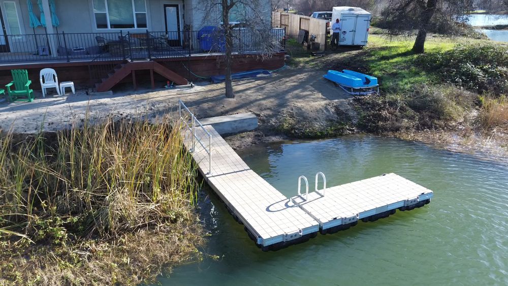 Docks for Austin LoBue Construction in Cottonwood, CA