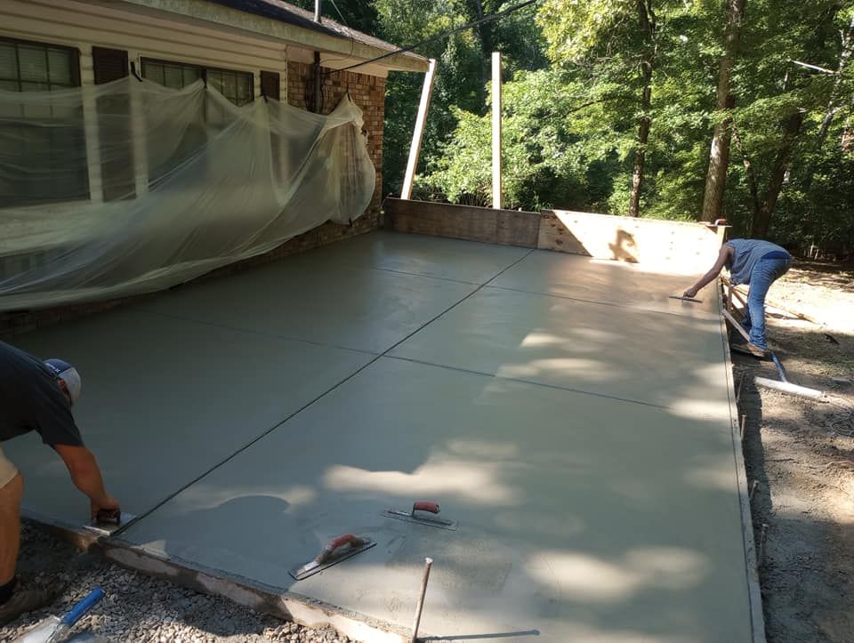 Concrete for Dream Team Concrete in Clarkville, TN