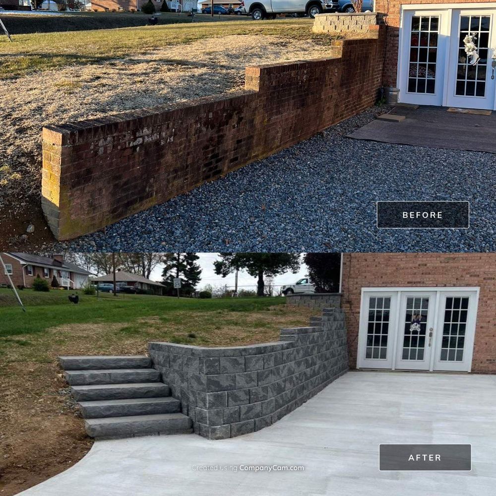 Retaining Walls for Keyes Exteriors in Stafford, VA