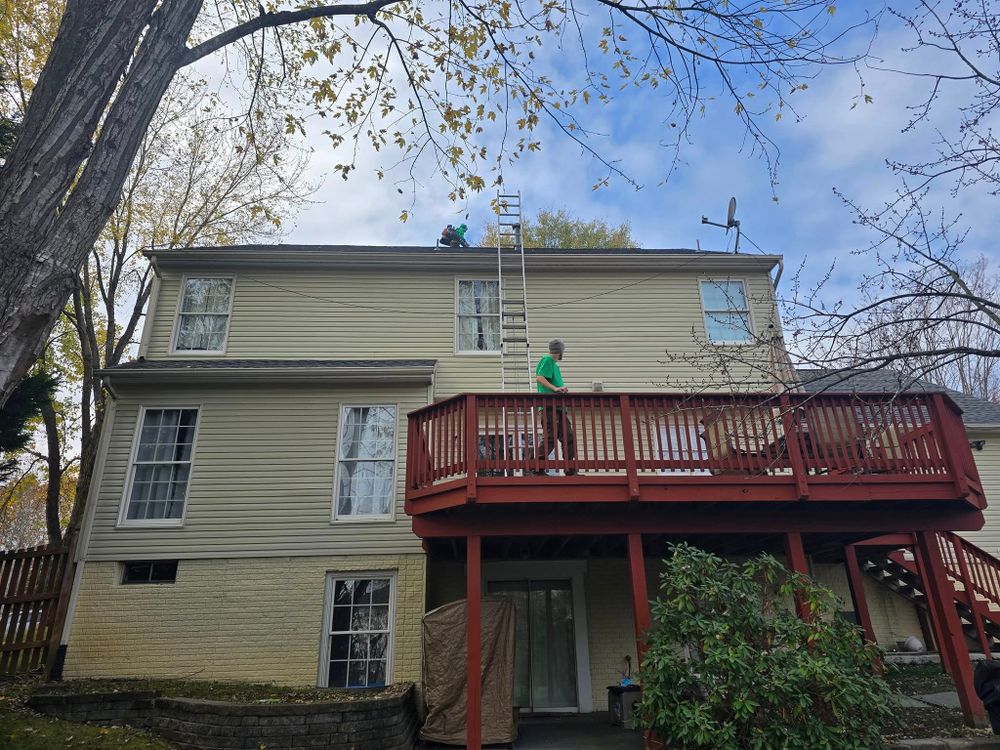 Revitalize your home with our professional softwash service, gently removing dirt and grime from exterior surfaces. Safe for all materials, this eco-friendly solution enhances curb appeal without damaging your property. for Lawn Gnome Landscaping in Unionville, VA