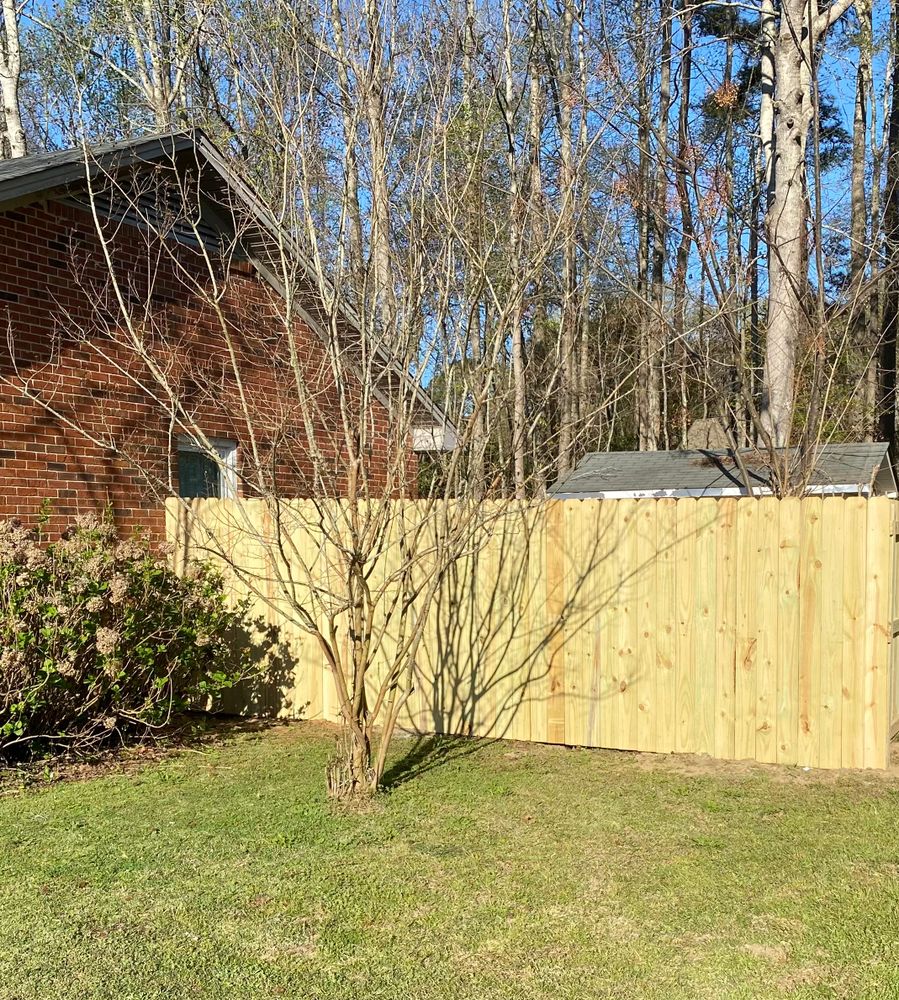 Our fence installation service offers homeowners reliable, high-quality fencing solutions to enhance privacy, security, and curb appeal. We ensure professional craftsmanship and durability for a perfect addition to your property. for DuBose Outdoor Services in Sumter, SC