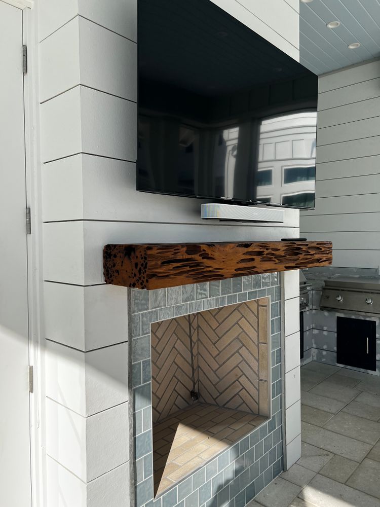 Custom Fireplaces for Watkins Carpentry in Fernandina Beach, FL