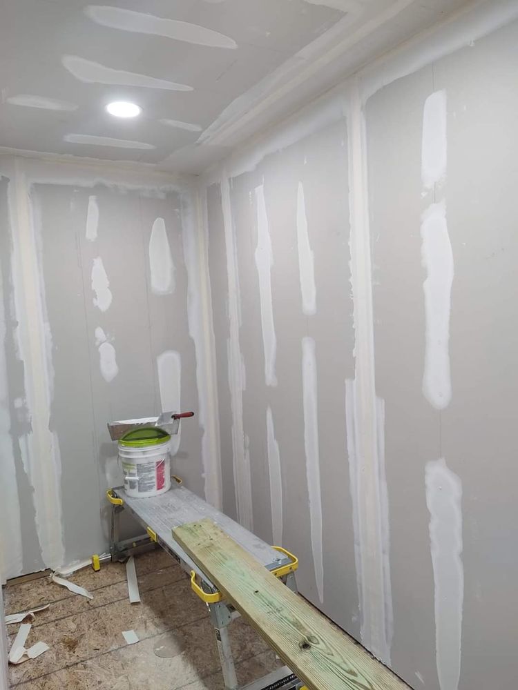 Sheetrock work  for Rick's creative home improvement and repair in Atlanta, GA