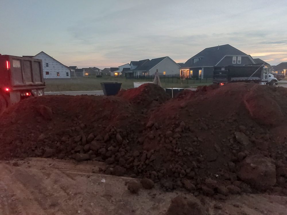 Excavating for J&G Trucking Excavating & Hauling in Nashville, TN