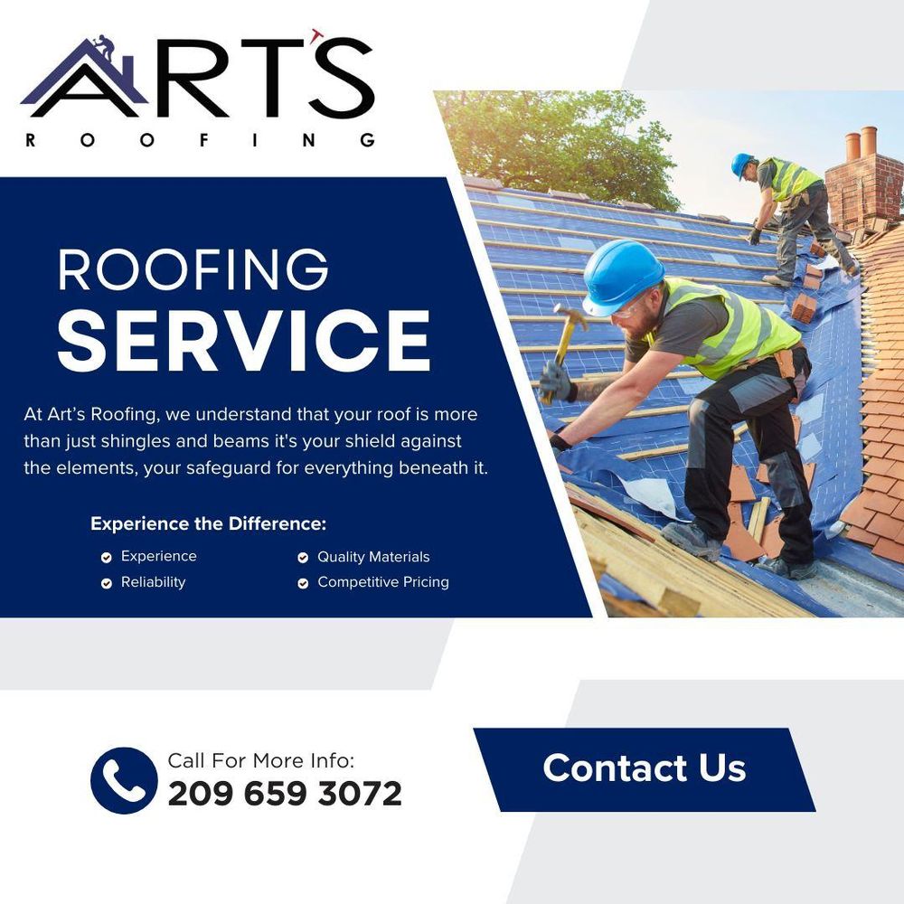 All Photos for Art’s Roofing Inc in Stockton, CA