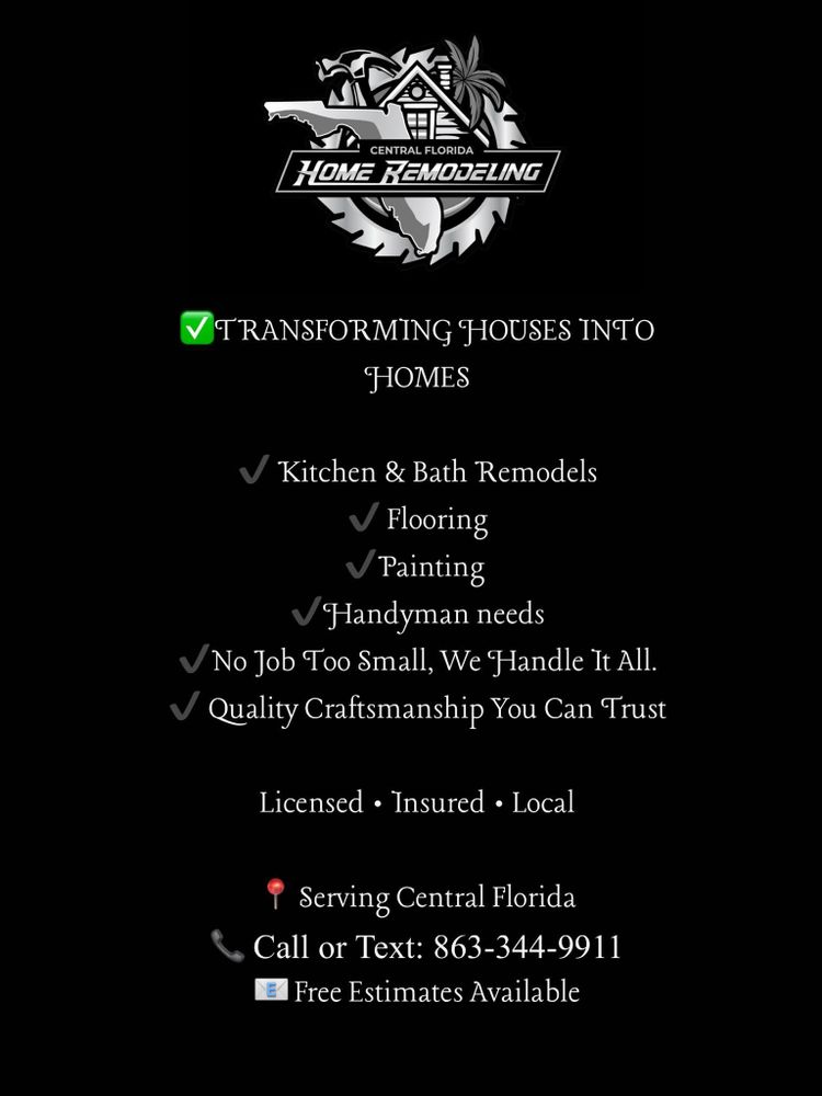 All Photos for Central Florida Home Remodeling in Frostproof, FL