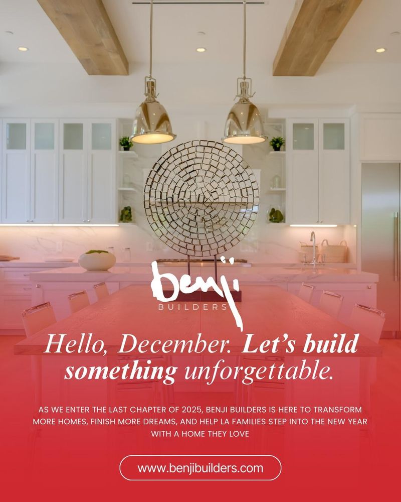 Disaster Home Rebuild for Benji Builders in Los Angeles, CA