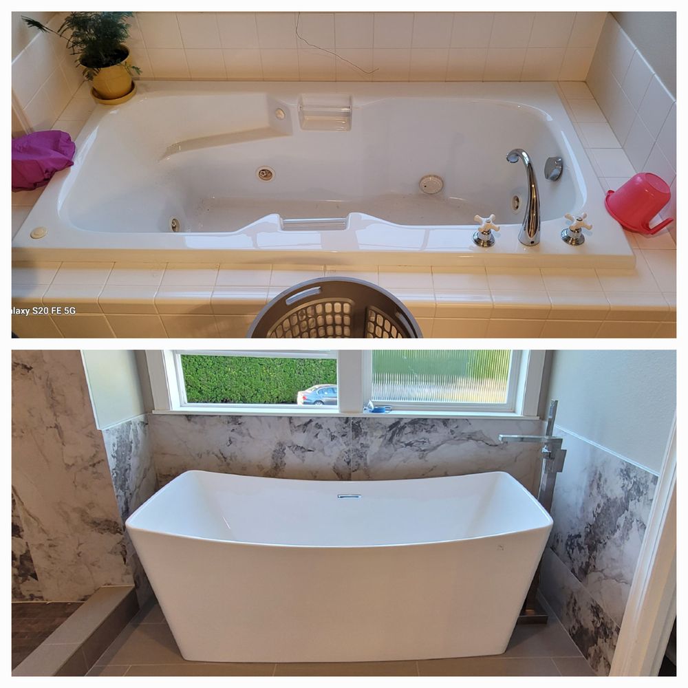 Bathroom remodels for Dawson Remodeling in Lake Stevens, WA