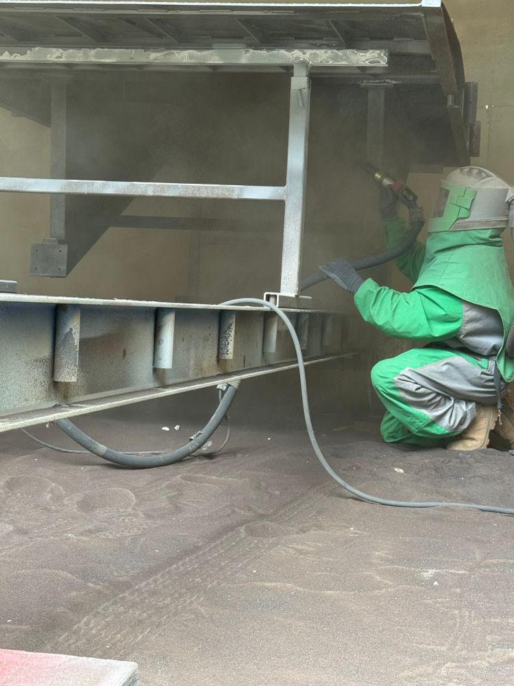 Our Sand Blasting service provides an effective and efficient way to remove old paint or surface coatings from metal surfaces, giving a clean slate for our painters to deliver a flawless finish. for Hotspray Industrial Coatings  in Orlando, FL