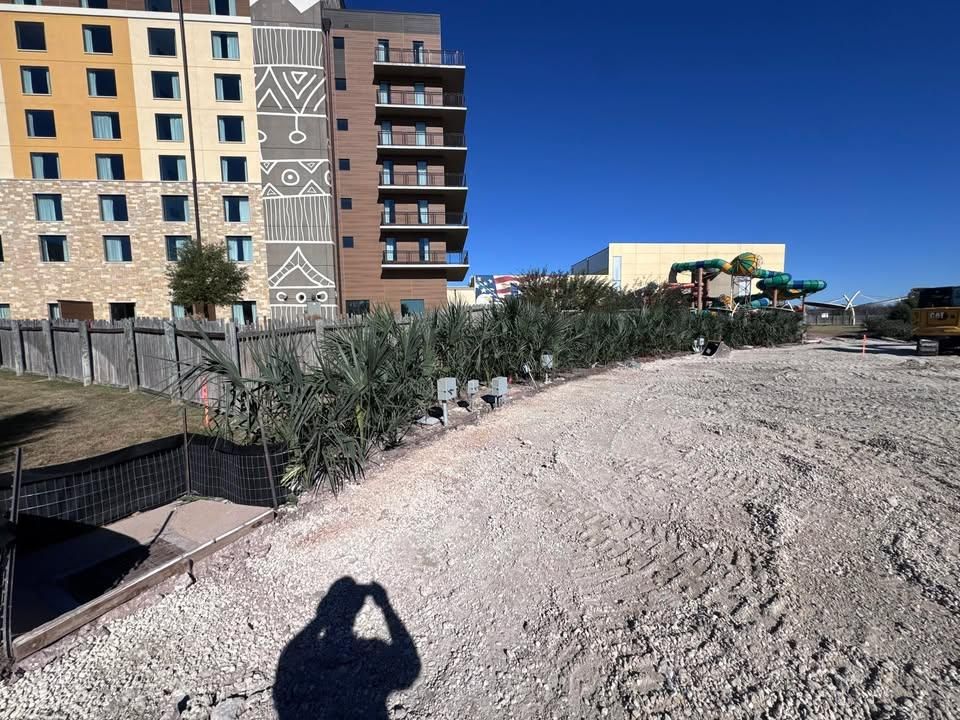 Landscape Design and Installation for Espinoza Landscape in Cibolo, TX