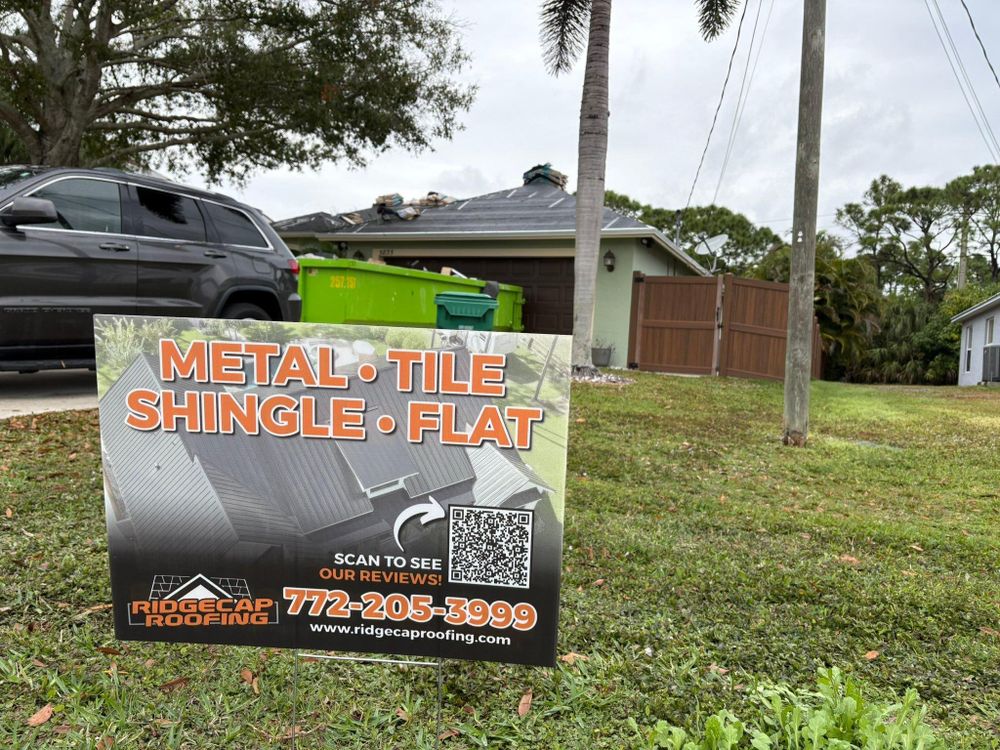 All Photos for Ridgecap Roofing in Port St. Lucie, FL