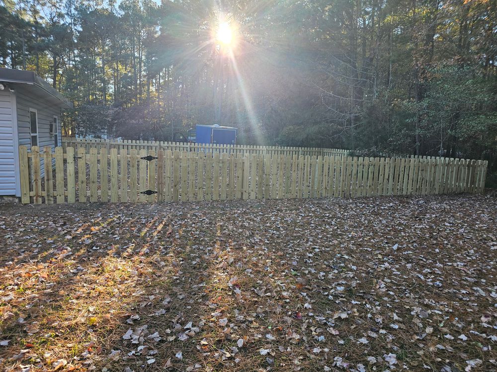 4 ft wood fencing  for Fence Masters in Gloucester County, VA