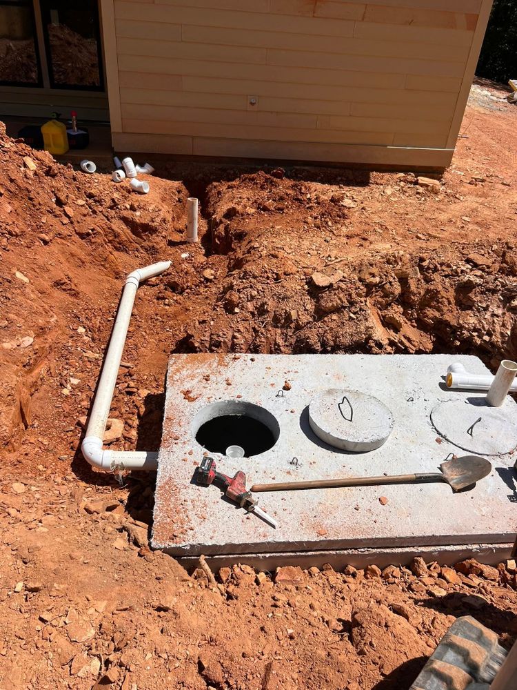Our expert Septic Tank Installation service ensures efficient, reliable waste management. We provide tailored solutions with durable materials and skilled craftsmanship, ensuring long-lasting performance for your home's plumbing needs. for LGN Plumbing and Septic in Cartersville, GA