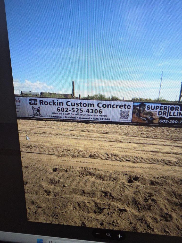 All Photos for Rockin Custom Concrete  in Litchfield Park, AZ