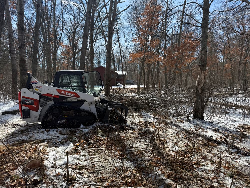 Our professional land clearing service efficiently removes unwanted vegetation and debris, preparing your property for landscaping or construction while enhancing safety and usability. Trust our expertise for a clean, clear transformation. for Northern Summit Landworks in Little Falls, MN