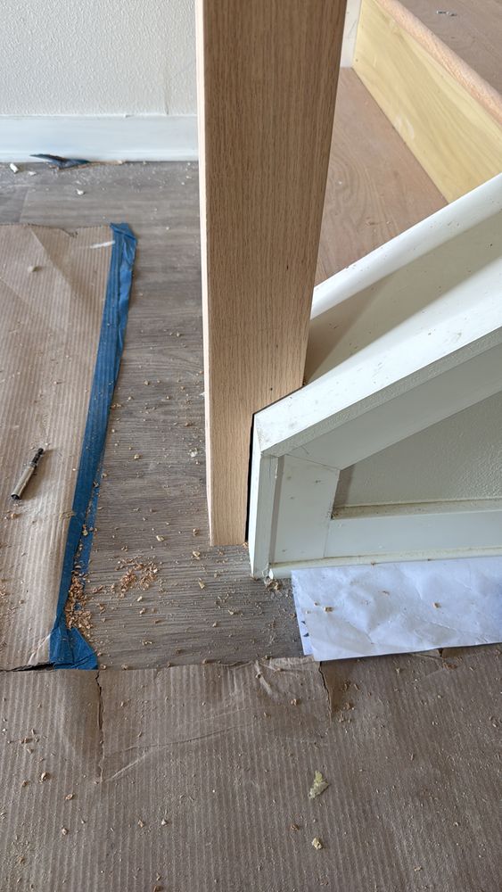 Wood Stair installations  for Emmanuel Trim in Bradenton, FL