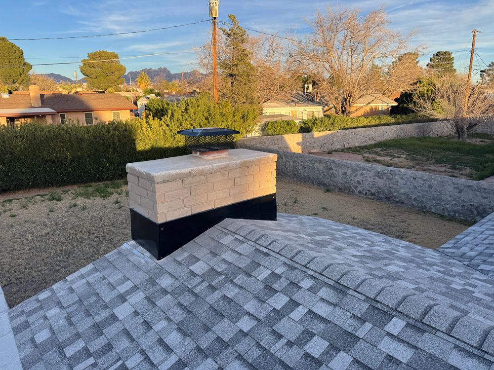 Chimney Flashings for Organ Mountain Roofing & Construction in Las Cruces, NM