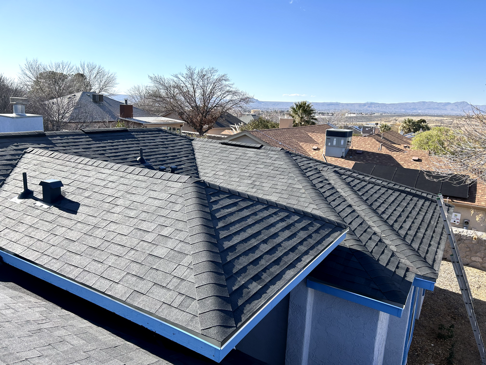 Shingled Roofs for Organ Mountain Roofing & Construction in Las Cruces, NM